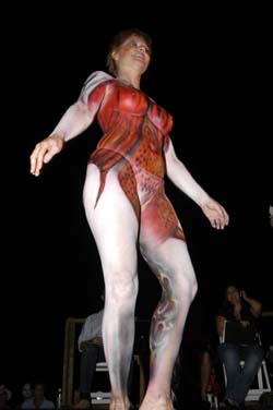 Body Painting 2005 photo - Duval Street, Key West